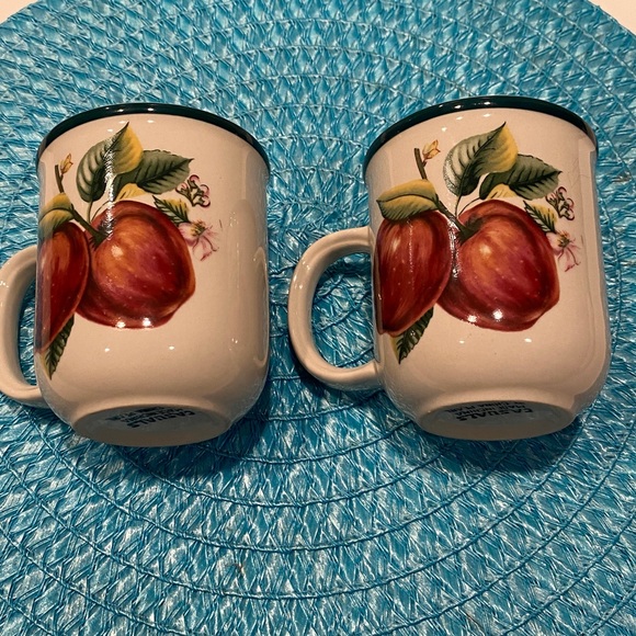 China Pearl Other - Vintage China Pearl Casuals Set of 2 Ceramic Mugs